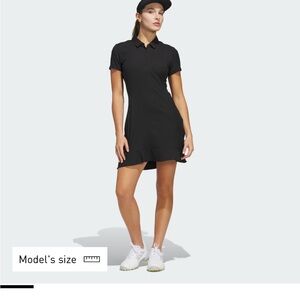 Adidas Black Polo Dress 2 piece set XL